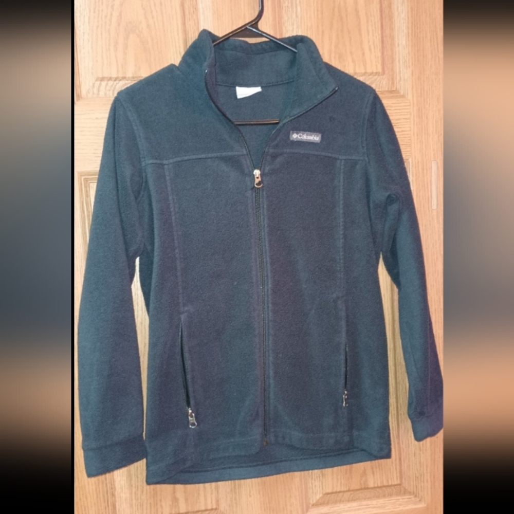 Black Columbia fleece, youth large (14/16)